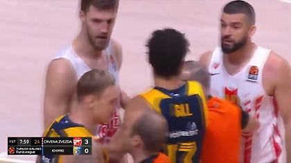 Αποβλήθηκε ο Λάζιτς για γροθιά στον Τίμα! (video)