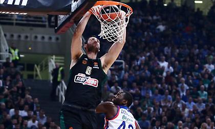 Η απίθανη alley-oop του Καλάθη και το κάρφωμα του Παπαγιάννη! (video)