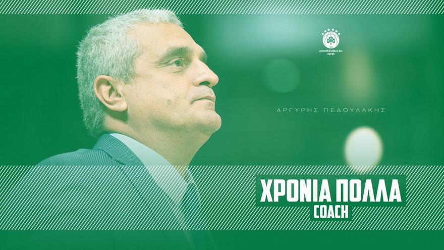 Ευχές Παναθηναϊκού σε Πεδουλάκη