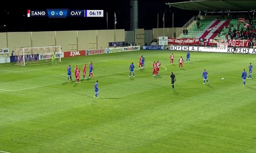 «Έξυσε» το δοκάρι το φάουλ του Γκιγιέρμε (video)