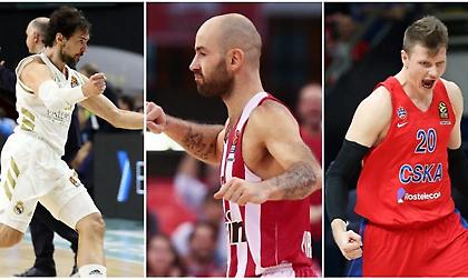 Ευρωλίγκα: Οι ομάδες με τουλάχιστον μία νίκη σε όλες τις «διπλές» αγωνιστικές!