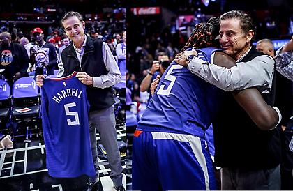 Στο Κλίπερς-Τζαζ ο Πιτίνο, η αγκαλιά με Χάρελ (pics)