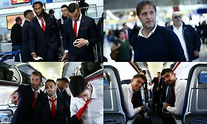 Στον… αέρα για Μόναχο ο Ολυμπιακός (pics)