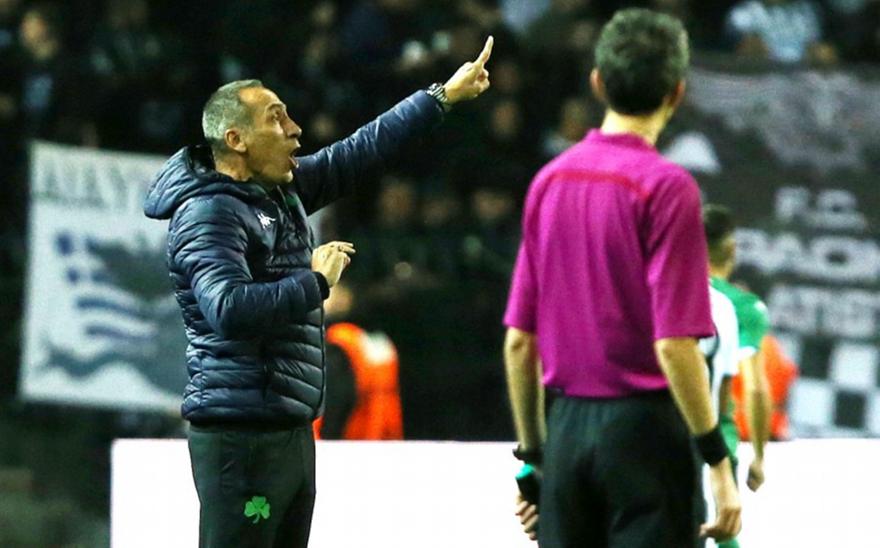 Δεν μίλησε για διαιτησία στους παίκτες του ο Δώνης