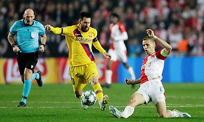 LIVE: Μπαρτσελόνα-Σλάβια Πράγας