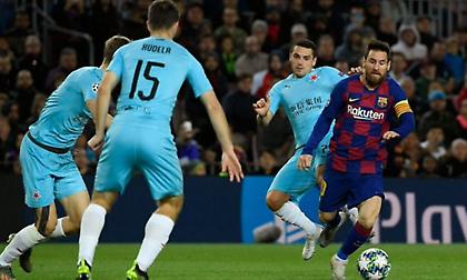 Τα στιγμιότυπα του Μπαρτσελόνα-Σλάβια