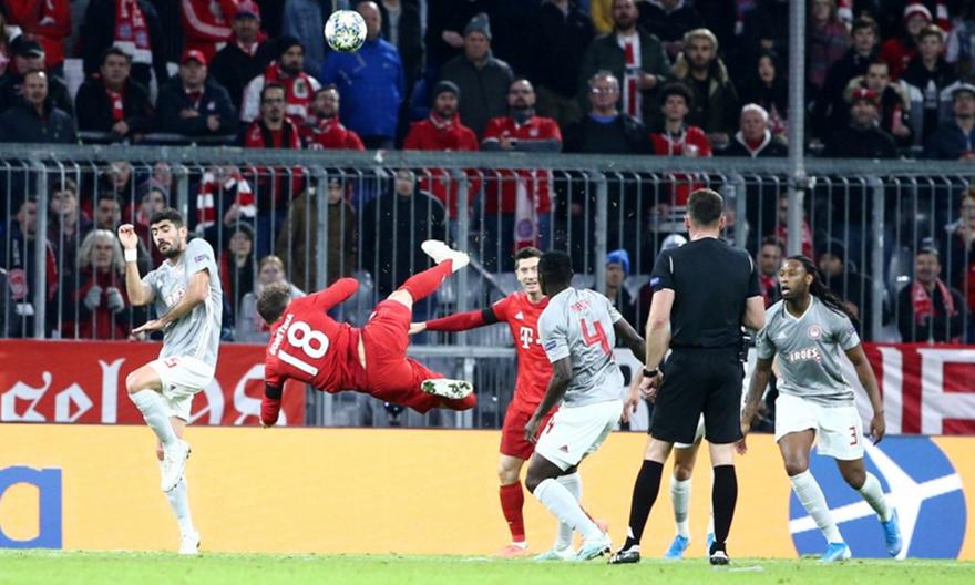 LIVE: Μπάγερν-Ολυμπιακός 2-0 (Τελικό)