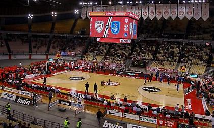 Ολυμπιακός: Χαμηλότερη προσέλευση κόσμου στη φετινή Ευρωλίγκα