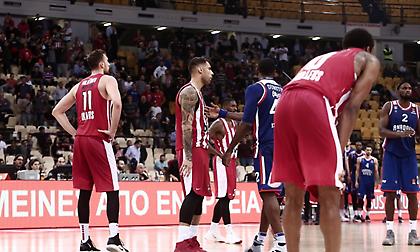 Πατώνει σε κομβικές κατηγορίες στην Ευρωλίγκα ο Ολυμπιακός