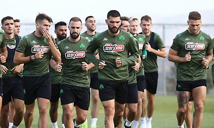 Παθιασμένοι για νίκη στο ντέρμπι οι παίκτες του Παναθηναϊκού