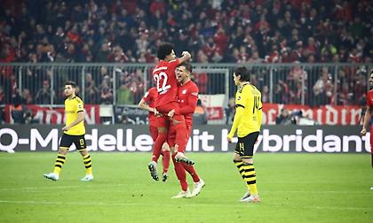 Προβάδισμα δυο τερμάτων για τη Μπάγερν στο ντέρμπι