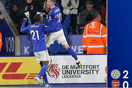 Τα στιγμιότυπα του Λέστερ-Άρσεναλ