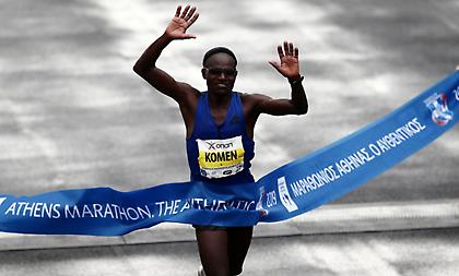 37ος Μαραθώνιος της Αθήνας: Νικητής ο 42χρονος Κενυάτης, Κόμεν, στην 3η θέση ο Κώστας Γκελαούζος