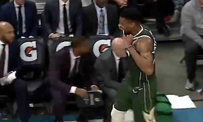 Έσκισε την φανέλα του, τα’ σπασε και απολογήθηκε ο Γιάννης (video)