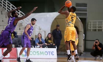 Έτσι νίκησε η ΑΕΚ την Μπούργος (video)