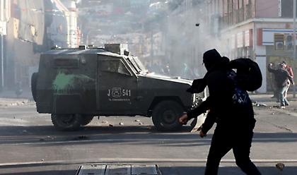 Νέες σφοδρές συγκρούσεις στη Χιλή