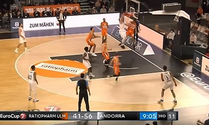 Απίθανο κάρφωμα Γουόκερ στο Top 10 του Eurocup (video)