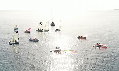 Οι Έλληνες ιστιοπλόοι προηγούνται στις περισσότερες κατηγορίες στο Athens International Sailing Week