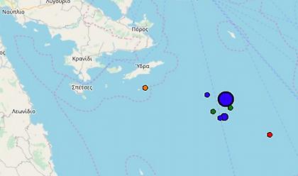 Σεισμός 4,1 Ρίχτερ κοντά στην Ύδρα