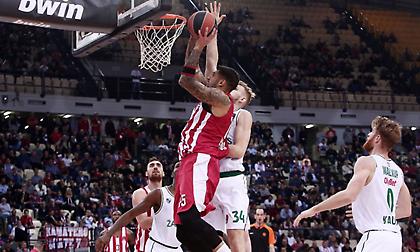 Live: Ολυμπιακός-Ζαλγκίρις 83-74 (Τελικό)