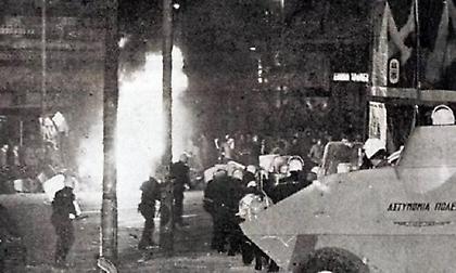 Η αιματηρή 7η επέτειος του Πολυτεχνείου