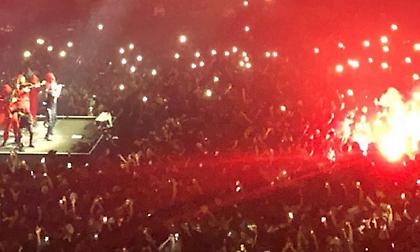 «Πέσιμο» οπαδών της Παρί σε Μαρσεγέζους σε… συναυλία! (videos)