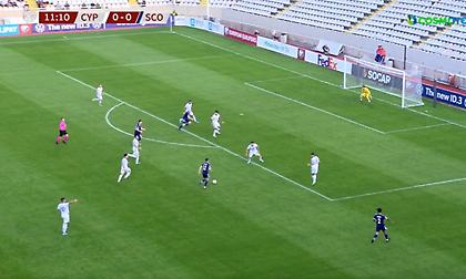 Με γκολάρα το 1-0 της Σκωτίας κόντρα στην Κύπρο (video)