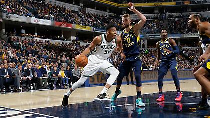 Περίπατο στην Ιντιάνα με ασταμάτητο Γιάννη έκαναν οι Μπακς