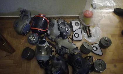 Τα ευρήματα της Αστυνομίας από την επιχείριση στο κτίριο στη Στουρνάρη