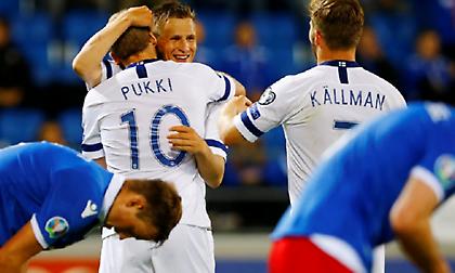 Η ενδεκάδα της Φινλανδίας κόντρα στην Ελλάδα