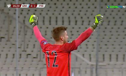 Ολέθριο λάθος Σταφυλίδη και 1-0 η Φινλανδία (video)