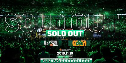 Ανακοίνωσε sold out με Παναθηναϊκό η Ζάλγκιρις