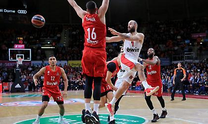 LIVE: Μπάγερν Μονάχου-Ολυμπιακός 85-82 (Τελικό)