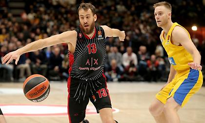 Με «μαγικά» από Σέρχιο, η Αρμάνι λύγισε τη Μακάμπι του Σφαιρόπουλου!