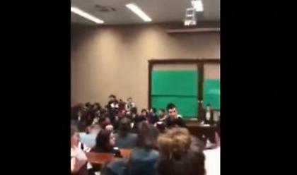 Ξύλο μεταξύ φοιτητών σε Γενική Συνέλευση στην ΑΣΟΕΕ (video)