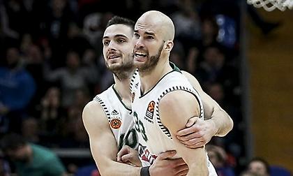 Καλάθης - Παπαπέτρου στην κορυφή του top-10 της Euroleague (video)