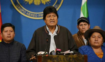 Επίσημη διαμαρτυρία στο Μεξικό υπέρ του Μοράλες