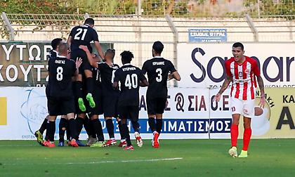 Απέδρασε με ανατροπή από τα Χανιά η Δόξα Δράμας!