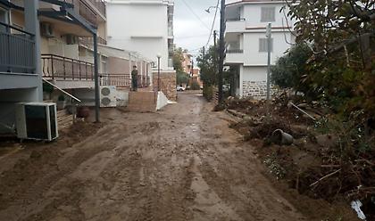 Εικόνες καταστροφής σε Θάσο και Χαλκιδική (pics - video)