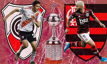 Live: Φλαμένγκο-Ρίβερ Πλέιτ 2-1