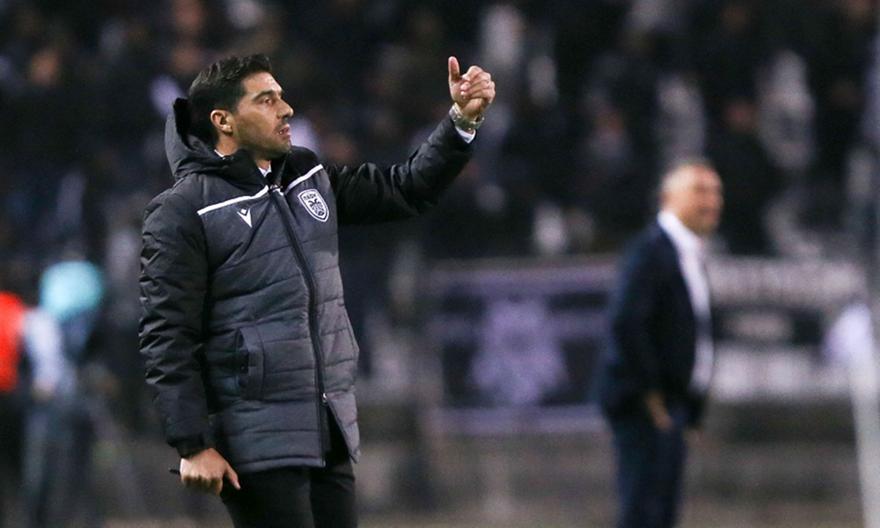 Φερέιρα: «Το σημαντικό είναι ότι νικήσαμε, μεγάλο ματς με τον Ολυμπιακό»