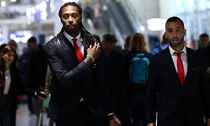 Η αναχώρηση του Ολυμπιακού για Λονδίνο (pics)