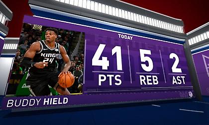 Η βραδιά-ρεκόρ του Μπάντι Χιλντ (video)