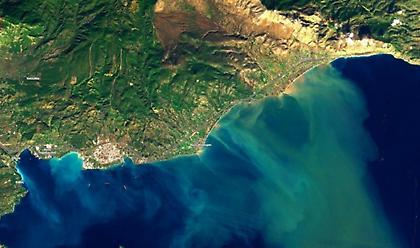 Έτσι φαίνεται η Κινέττα από το διάστημα μετά την καταστροφική πλημμύρα