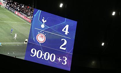 Τα highlights από το Τότεναμ-Ολυμπιακός