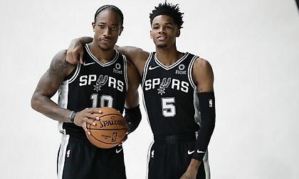 NBA: ΝτεΡόζαν και Μάρεϊ αποκαλύπτουν την… διάλυση των Σπερς! (photos)