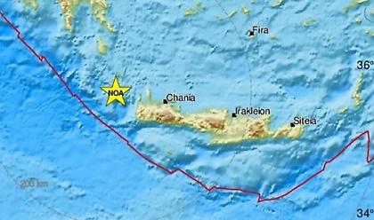 Σεισμός στην Κρήτη: Ζημιές στην Κίσσαμο - Κλείνουν τα σχολεία