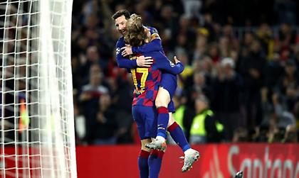 Πρωτιά «Μπάρτσα» στο πάρτι του Μέσι, προβάδισμα πρόκρισης για Ίντερ