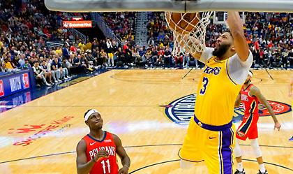 Η μεγάλη ανατροπή των Λέικερς στη Νέα Ορλεάνη (video)