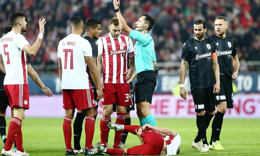 Η φάση που ο Ολυμπιακός ζήτησε πέναλτι στον Ποντένσε - Δείτε φωτογραφία